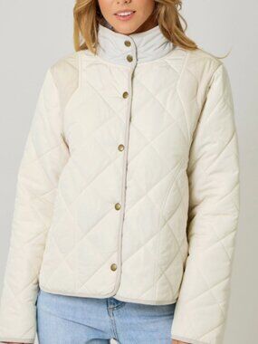 NWT Spring Quilted Padded Jacket
